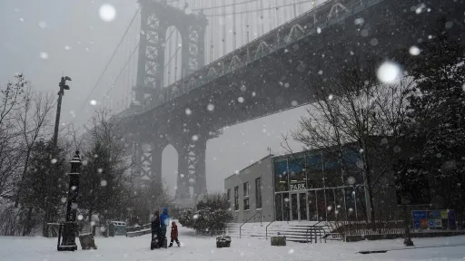 Snow Storm in USA 2026 January